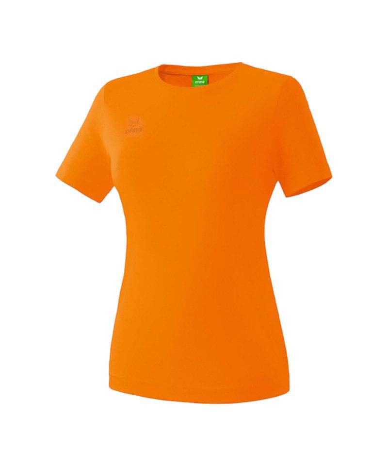 Erima T-Shirt Erima Teamsport T-Shirt Damen Hell Kurzarm-Shirts Baumwolle von Erima