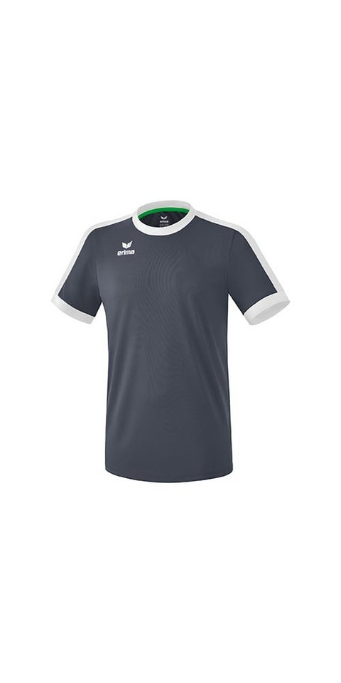 Erima T-Shirt Trikot Retro Star (100% Polyester) grau/weiss Herren von Erima