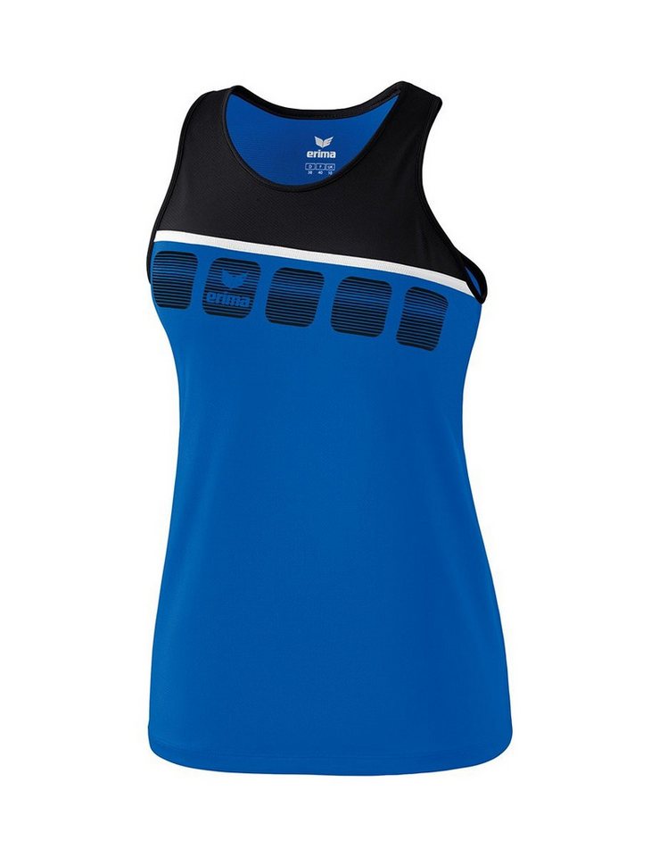 Erima Tanktop Sport-Tank 5C royal/schwarz Damen von Erima