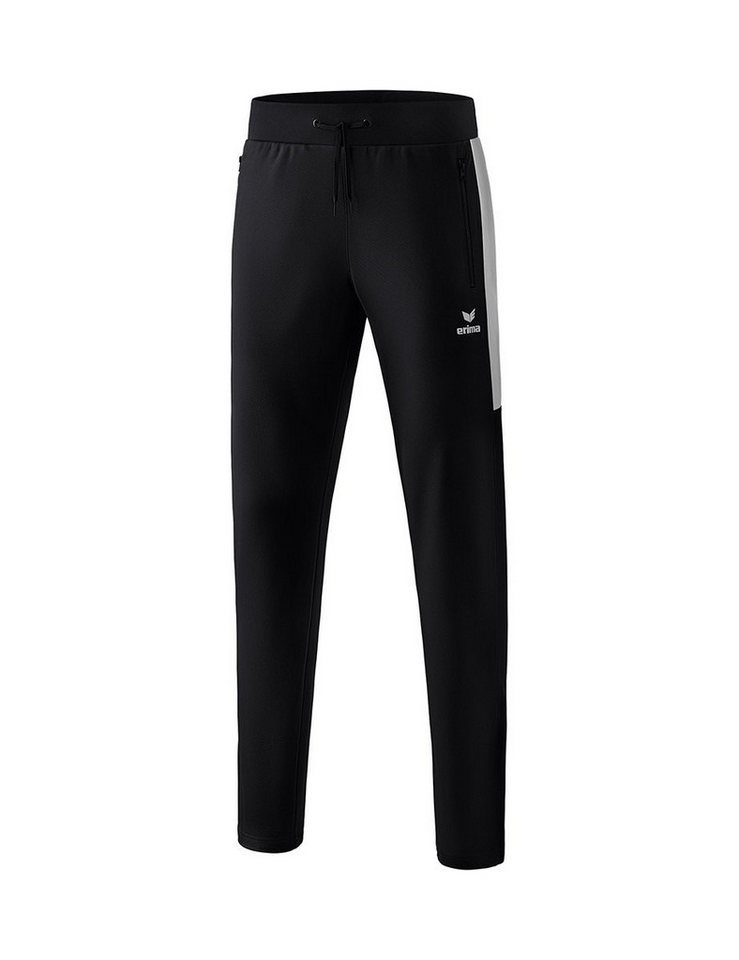 Erima Trainingshose Pant Squad lang schwarz/silbergrau Herren von Erima