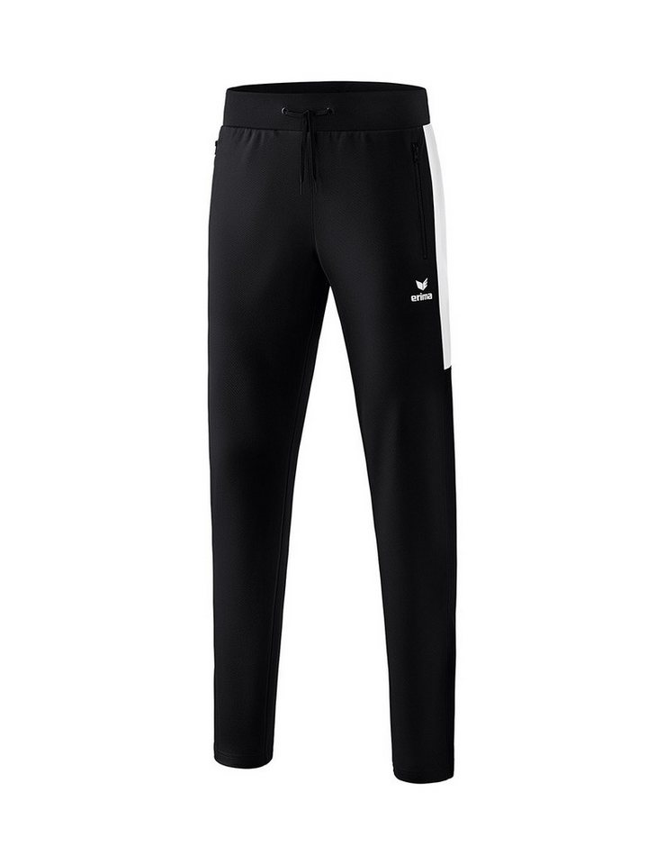 Erima Trainingshose Pant Squad lang schwarz/weiss Herren von Erima