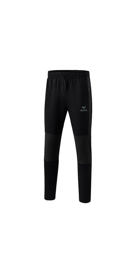 Erima Trainingshose Pant Training (100% Polyester) lang schwarz Herren von Erima