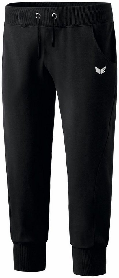 Erima Trainingshose sweatpants 3/4 length black (1-tlg) von Erima