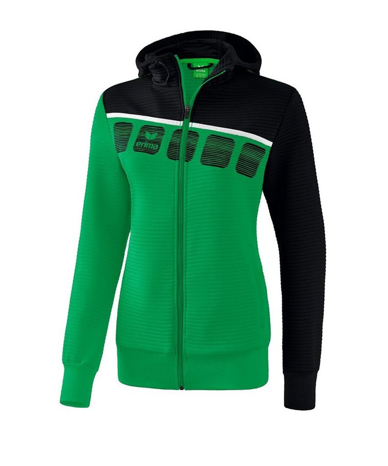 Erima Trainingsjacke 5-C Trainingsjacke Kapuze Damen von Erima