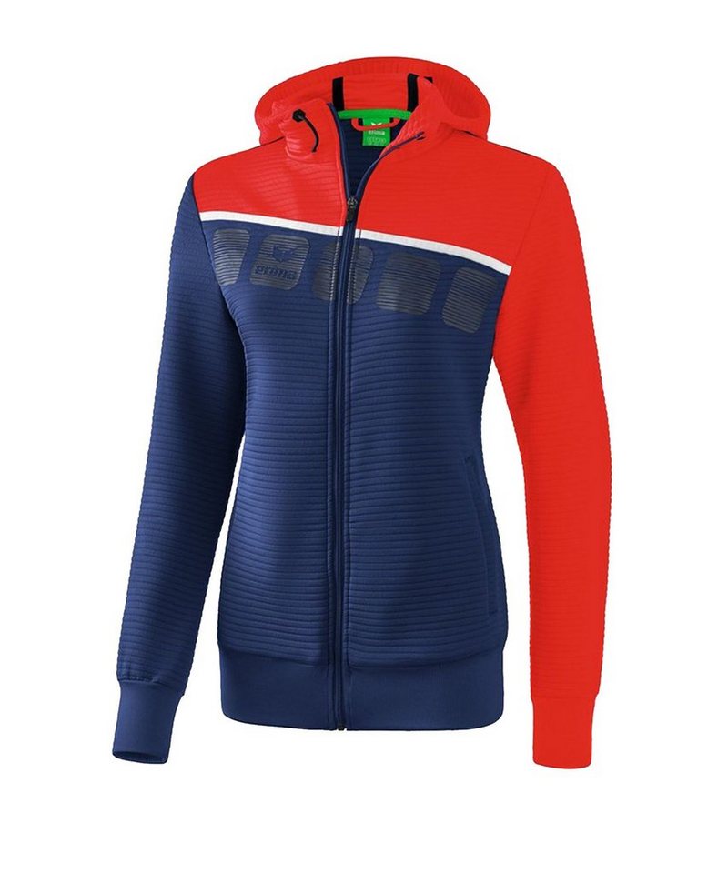 Erima Trainingsjacke 5-C Trainingsjacke mit Kapuze Damen von Erima