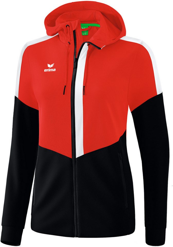 Erima Trainingsjacke Damen Squad Trainingsjacke mit Kapuze von Erima