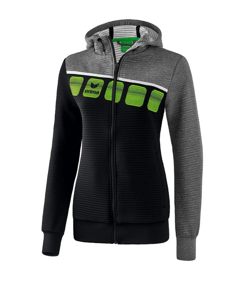 Erima Trainingsjacke Erima 5-C Trainingsjacke Kapuze Damen Kapuze von Erima