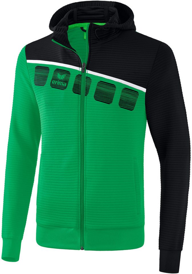 Erima Trainingsjacke Herren 5-C Trainingsjacke mit Kapuze von Erima