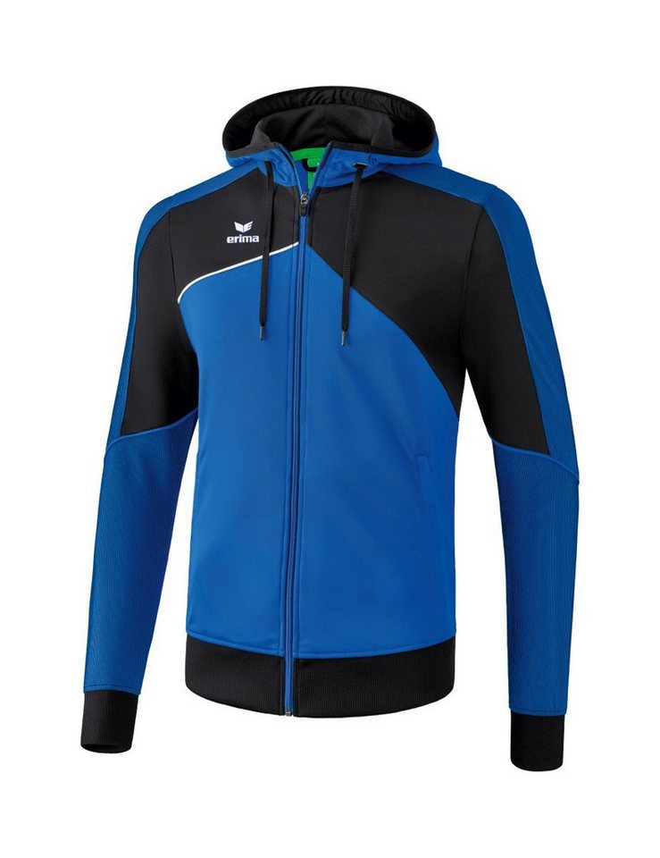 Erima Trainingsjacke Kapuzenjacke Premium One 2.0 blau/schwarz Herren von Erima