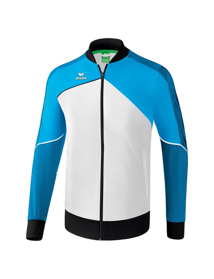 Erima Trainingsjacke Premium One 2.0 (Präsentation) weiss/hellblau/schwarz Herren von Erima