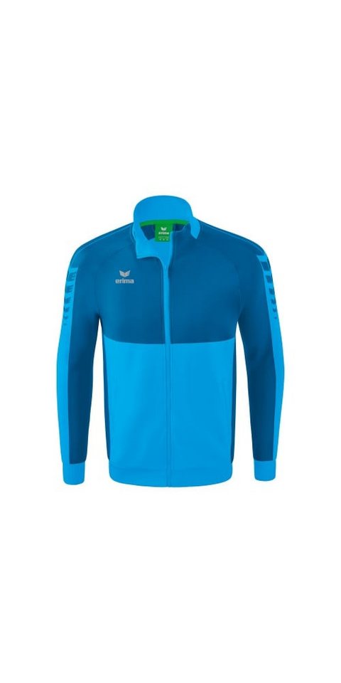 Erima Trainingsjacke Six Wings Worker (100% Polyester, Stehkragen, strapazierfähig) von Erima