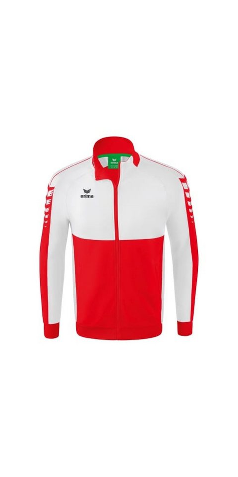 Erima Trainingsjacke Six Wings Worker (100% Polyester, Stehkragen, strapazierfähig) von Erima