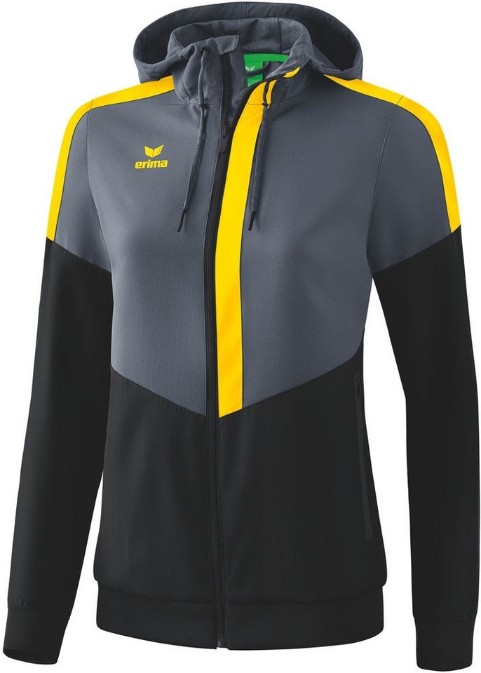 Erima Trainingsjacke Squad Tracktop Jacke Mit Kapuze von Erima