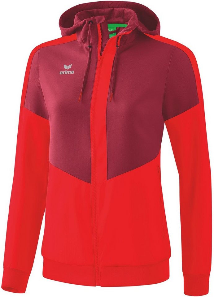 Erima Trainingsjacke Squad Tracktop Jacke Mit Kapuze von Erima