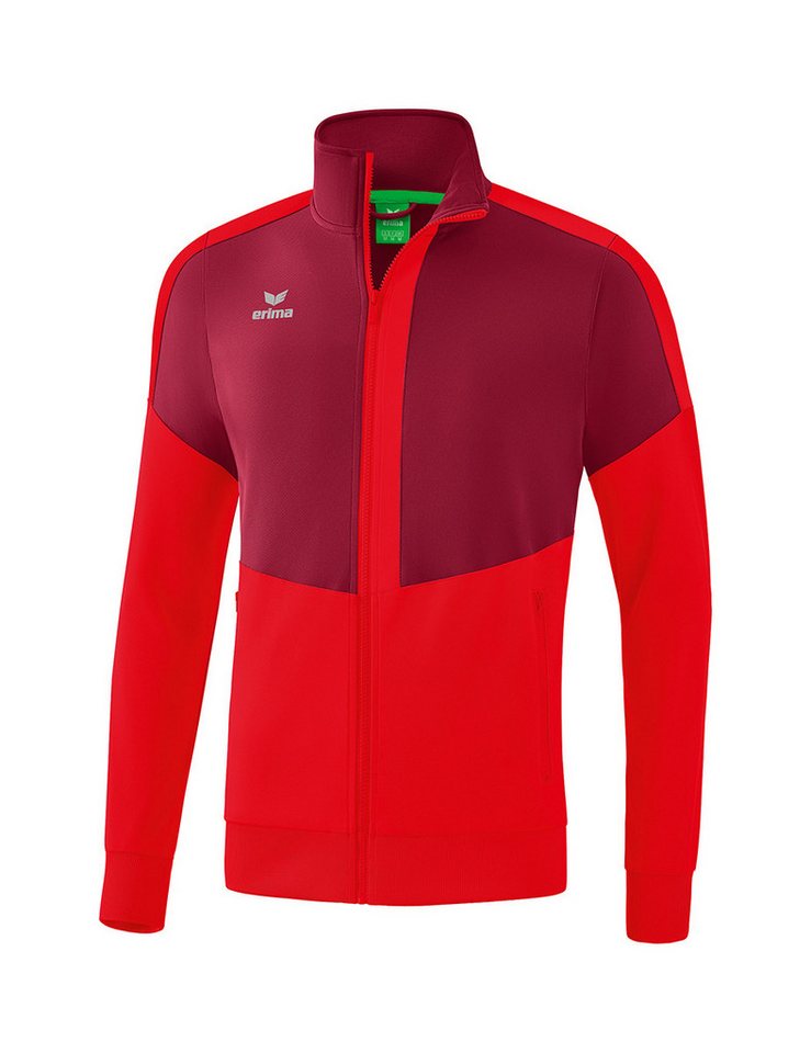 Erima Trainingsjacke Squad Worker bordeaux/rot Herren Erima Trainingsjacke Squad Worker bordeaux/rot Herren von Erima