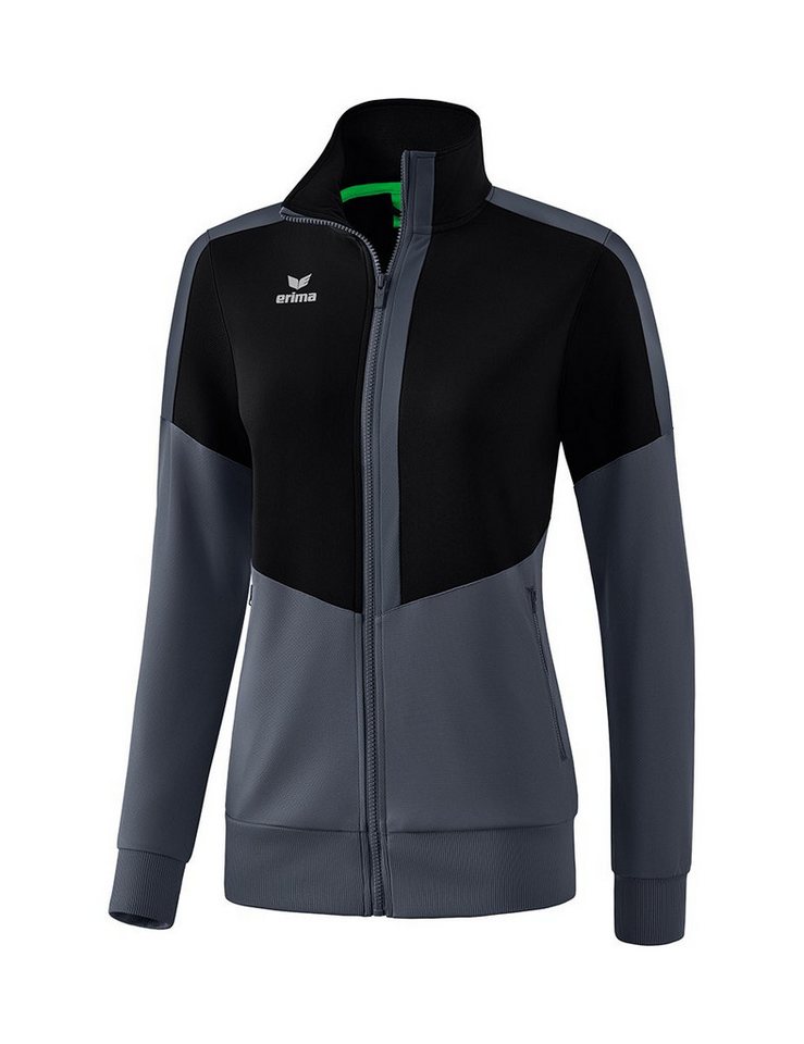Erima Trainingsjacke Squad Worker schwarz/grau Damen von Erima