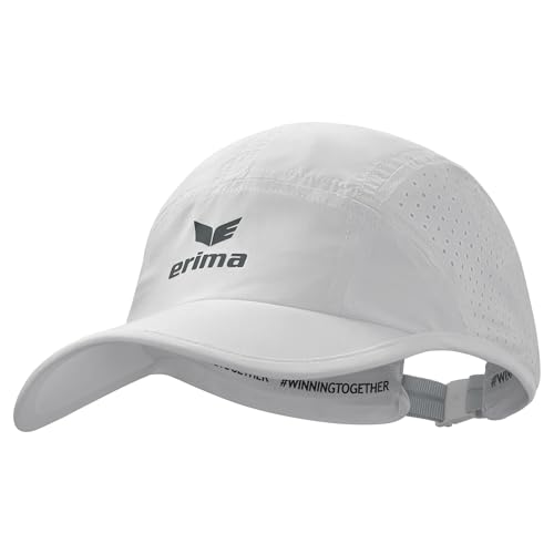 Erima Unisex Erwachsene TS Cap Function (2122502), New White, M von Erima
