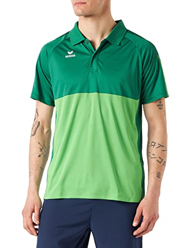 Erima Herren Six Wings Sport Polohemd, green, 3XL von Erima
