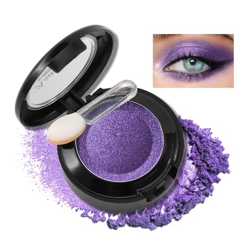 Erinde Lila Glitzer Lidschatten Palette, Matte Glitter Eyeshadow Palette, Wasserfest Metallic Lidschattenpalette, Pressed Powder & Long Lasting Eye Makeup with a Applikator Erinde Lila Glitzer Lidschatten Palette, Matte Glitter Eyeshadow Palette, Wasserfest Metallic Lidschattenpalette, Pressed Powder & Long Lasting Eye Makeup with a Applikator von Erinde