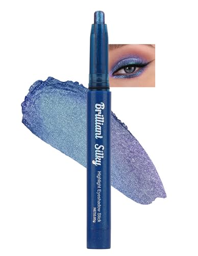 Erinde Glitzer Eyeshadow Stick, Langanhaltend Lidschattenstift, Cremige Textur, Hohe Deckkraft, Leicht zu Verblenden, Schimmernder Perlenglanz für Eyeliner & Highlight Effekte #05 von Erinde