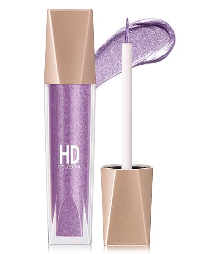 Erinde Liquid Metallic Eyeshadow, Metallischer Glitzer Eyeliner, Hochpigmentiert Lidschatten, Wasserfest & Langanhaltend, Schnelltrocknend, für Strahlende und Funkelnde Augen-Make-up Looks #02 von Erinde