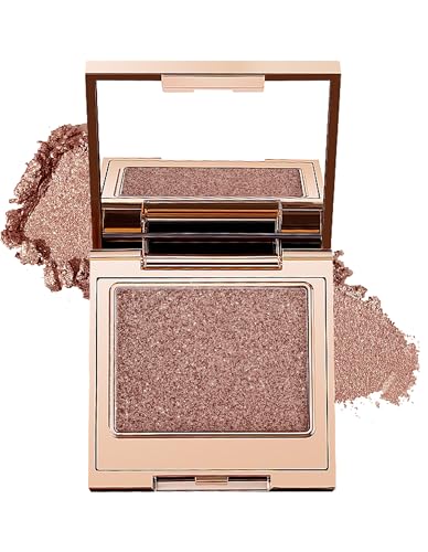 Erinde Single Glitzer Lidschatten, Hochpigmentiert und Langanhaltend Eyeshadow, Weiche Textur Make-up Palette, Metallisch und Perlenglanz, für jeden Anlass geeignet, 3.5g #05 von Erinde