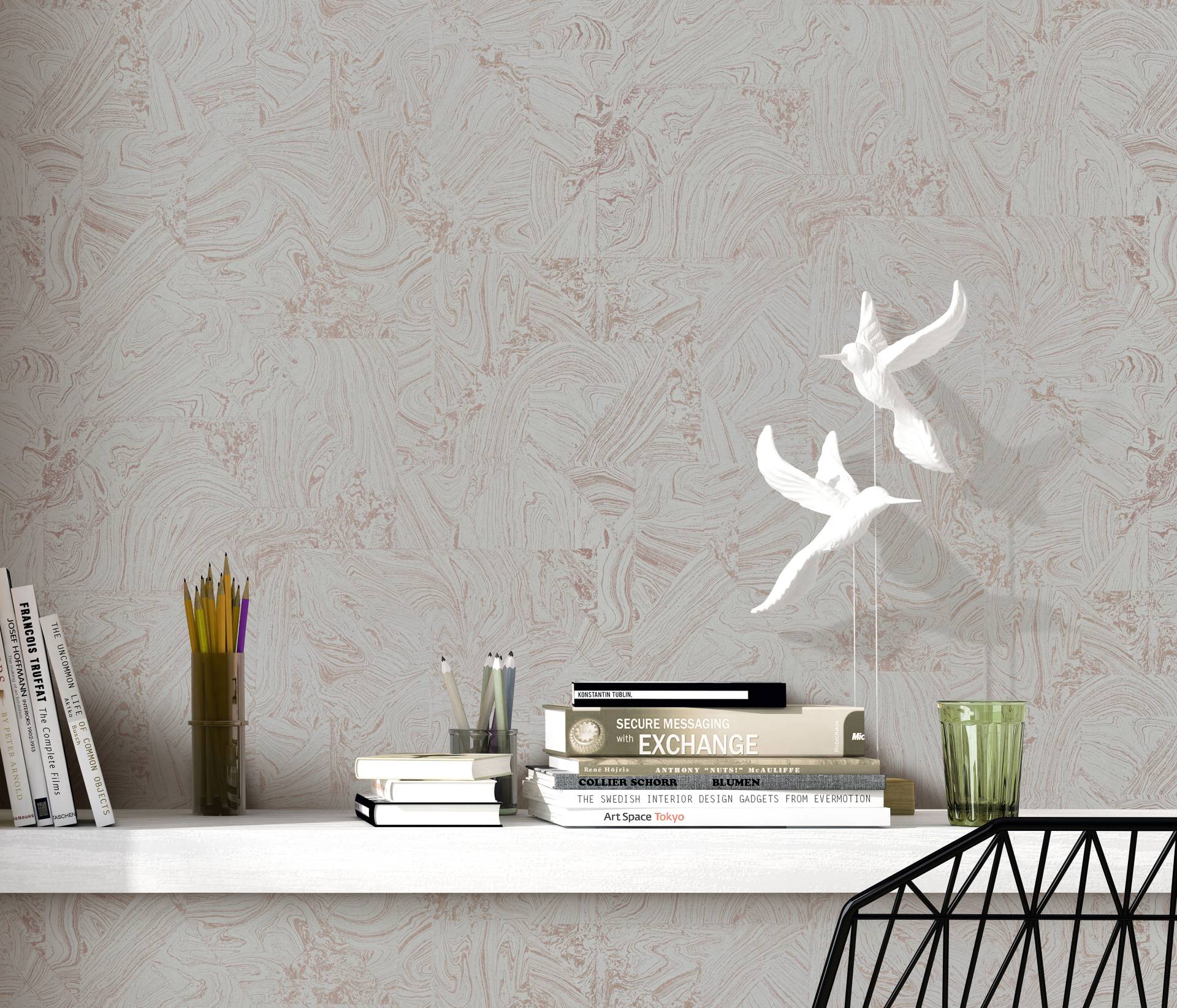 Erismann Vliestapete "PVC-freie Vliestapete MADOC" leicht strukturiert Phthalate frei von Erismann