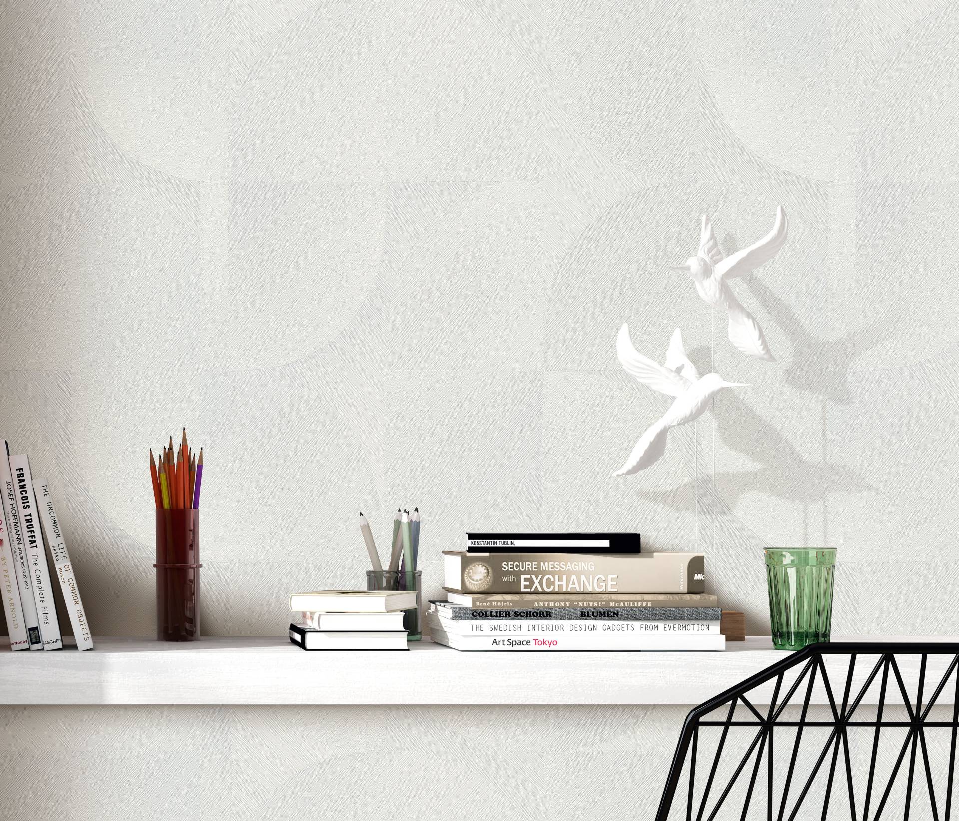 Erismann Vliestapete "Vliestapete Brushed Harmony" geprägt Phthalate frei von Erismann