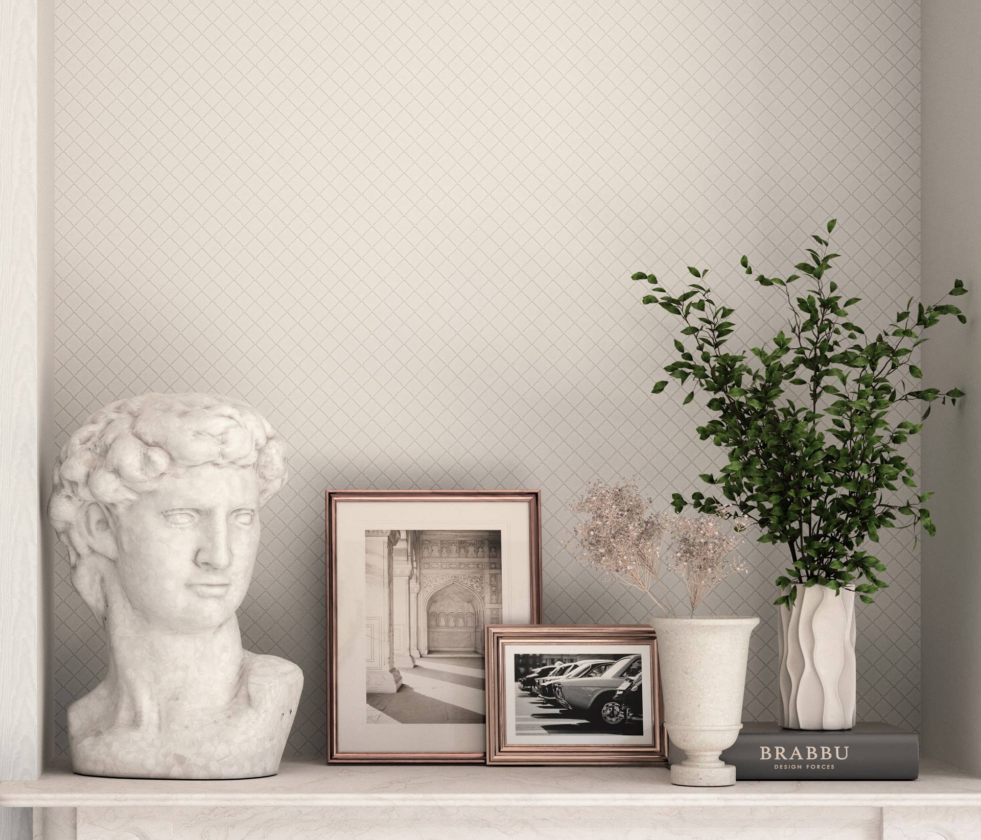 Erismann Vliestapete "Vliestapete CARRÉE" geprägt Phthalate frei von Erismann