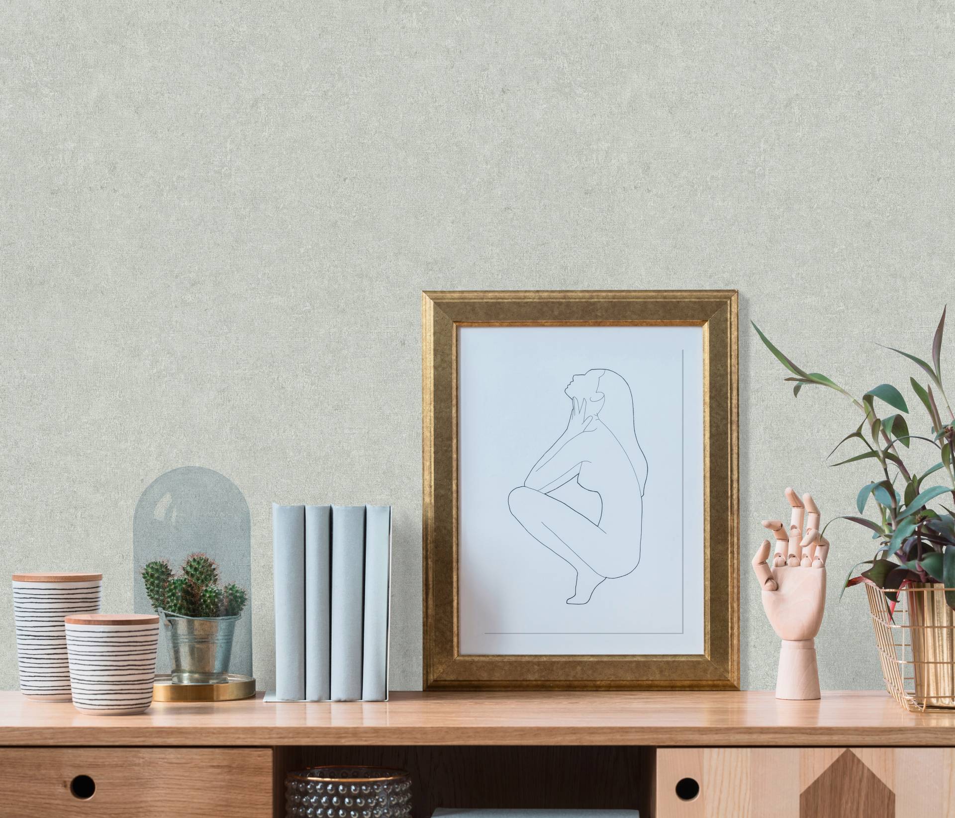 Erismann Vliestapete "Vliestapete DASH" Strukturmuster  Ton-in-Ton  matt  unifarben leicht strukturiert Phthalate frei von Erismann