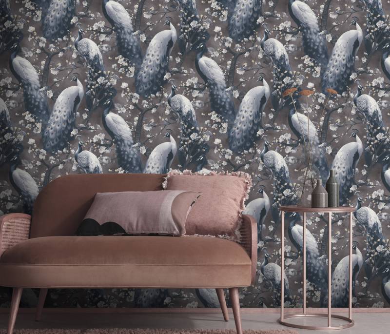 Erismann Vliestapete "Vliestapete PAVO" geprägt Phthalate frei von Erismann