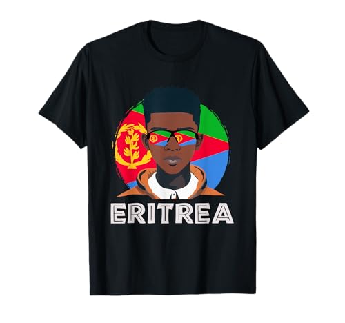 Eritrea, Eritreische Flagge, Eritrea Boy, African Boy, Eritrean T-Shirt von Eritrea Flag Gifts for Eritrean Teens & Boys