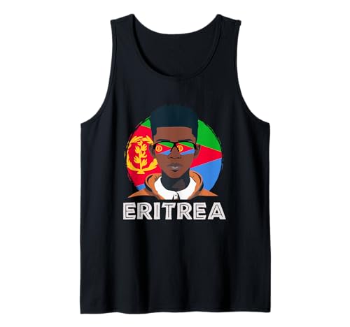 Herren Eritrea, Eritreische Flagge, Eritrea Boy, African Boy, Eritrean Tank Top von Eritrea Flag Gifts for Eritrean Teens & Boys