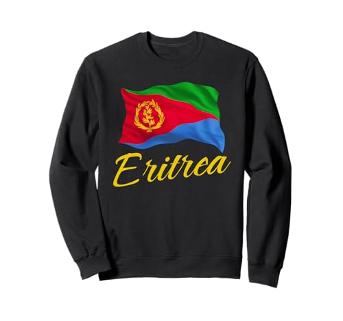 Eritreische Flagge von Eritrea, patriotische afrikanische Männer, Frauen, Kinder Sweatshirt von Eritrean Flag Heritage Clothing & Gifts