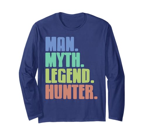 Epischer Jäger Humor für legendäre Männer Langarmshirt Epischer Jäger Humor für legendäre Männer Langarmshirt von Erlebnishunters Stil für echte Naturfreunde