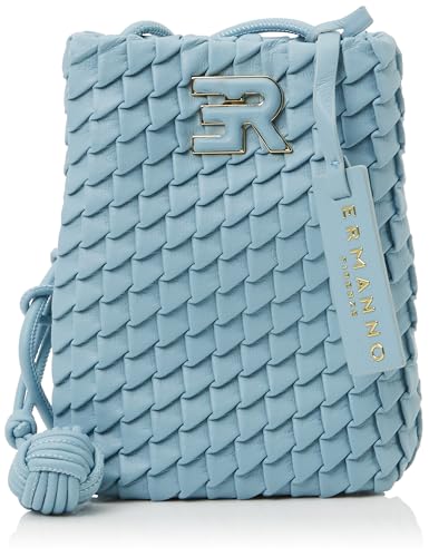 Ermanno Firenze Unisex Teagan Handbag, Light Blue von Ermanno Firenze