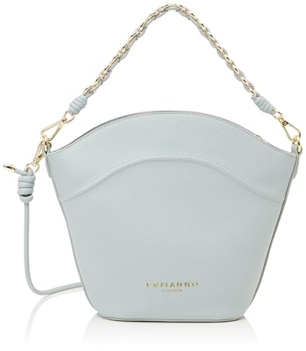 Ermanno Firenze Unisex Travis Handbag, Light Blue von Ermanno Firenze