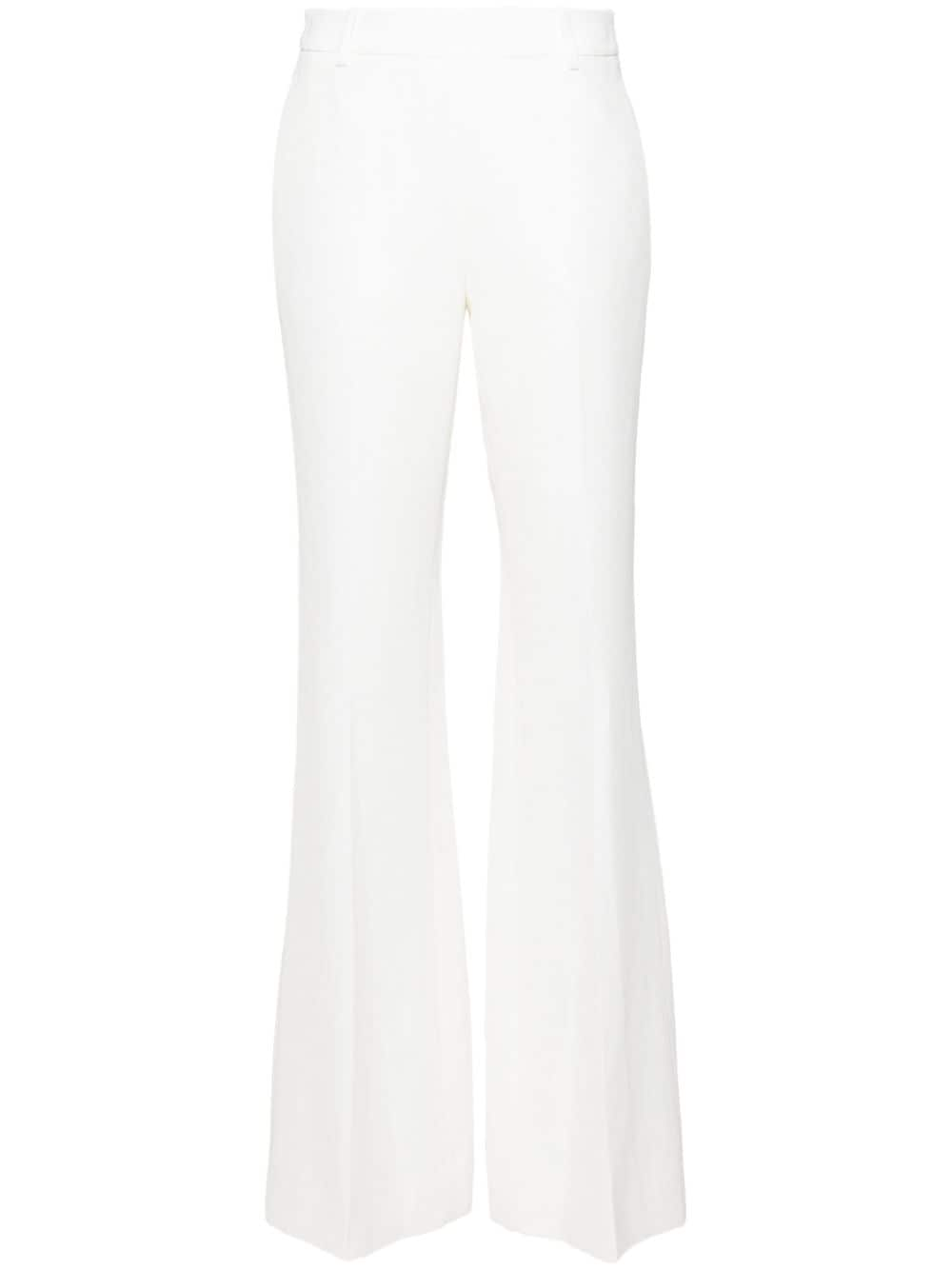 Ermanno Scervino Bootcut-Hose mit Bundfalten - Nude von Ermanno Scervino