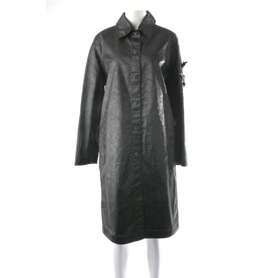 Ermanno Scervino Ledermantel 40 Schwarz von Ermanno Scervino