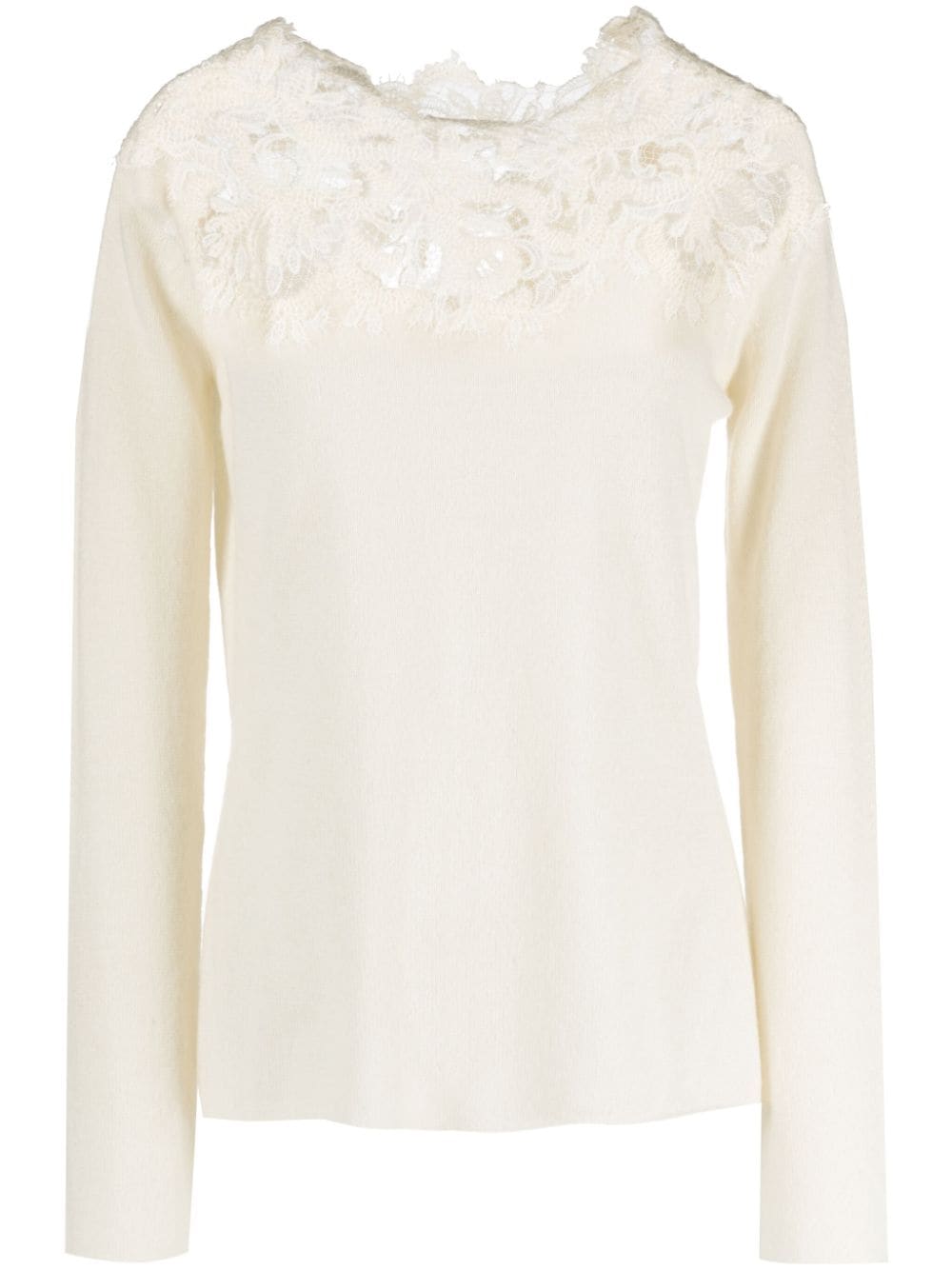 Ermanno Scervino Sweatshirt aus Kaschmir - Nude von Ermanno Scervino