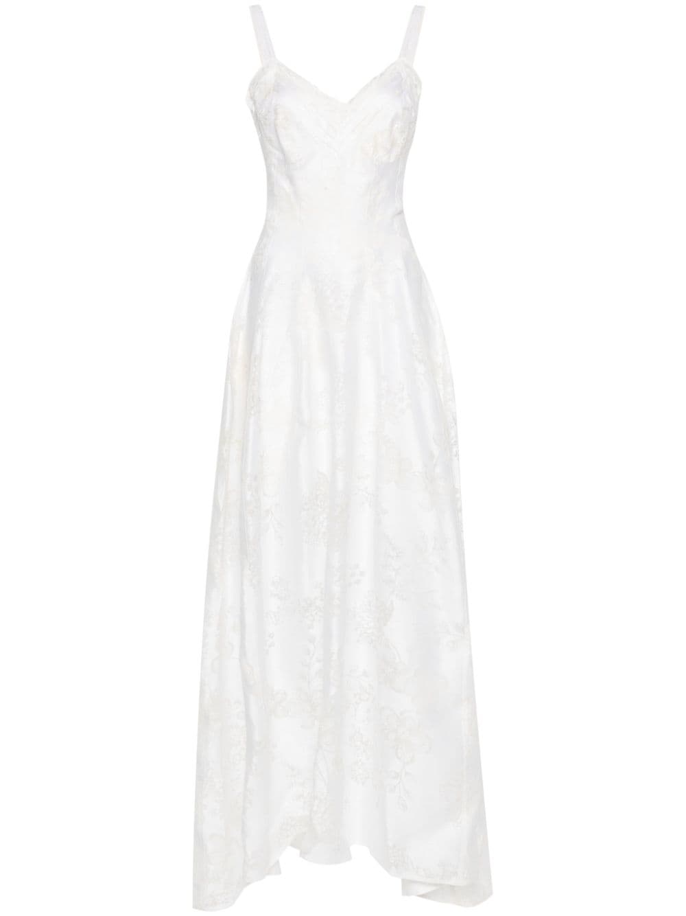 Ermanno Scervino Maxikleid mit Spitzendetail - Nude von Ermanno Scervino