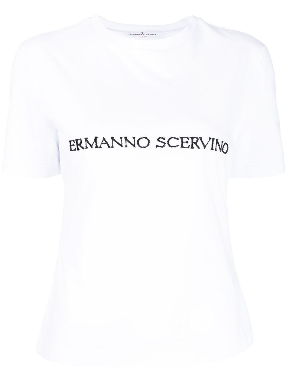 Ermanno Scervino T-Shirt mit Logo-Print - Weiß von Ermanno Scervino