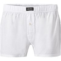 Ermenegildo Zegna Herren Boxershorts weiß Baumwolle unifarben von Ermenegildo Zegna