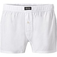 Ermenegildo Zegna Herren Boxershorts Weiß Baumwolle unifarben von Ermenegildo Zegna