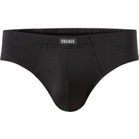 Ermenegildo Zegna Herren Slip schwarz Viskose/Modal unifarben von Ermenegildo Zegna