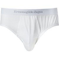 Ermenegildo Zegna Herren Slip weiß Baumwolle unifarben von Ermenegildo Zegna