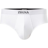 Ermenegildo Zegna Herren Slip weiß Baumwolle unifarben von Ermenegildo Zegna