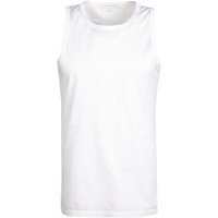 Ermenegildo Zegna Herren Tanktop weiß Baumwolle unifarben von Ermenegildo Zegna