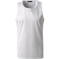 Ermenegildo Zegna Herren Tanktop weiß Baumwolle unifarben von Ermenegildo Zegna