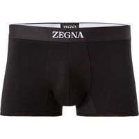 Ermenegildo Zegna Herren Trunk schwarz Baumwolle unifarben von Ermenegildo Zegna